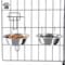 Pet Adobe Set of 2 Stainless Steel Hanging Pet Bowls, Cage, Kennel, for Food and Water, Dogs / Cats, 8-Fl Oz 993010VAK - alternate 1
